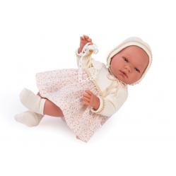 Asi Maria doll in dress with small flowers 43 cm Toys
