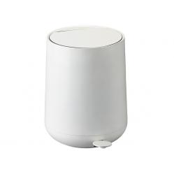 Zone Denmark - Nova Pedal Bin 5 L - White 330132 - Home and Kitchen