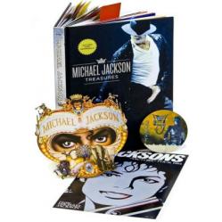 Michael Jackson Treasures - In Memory of - An amazing book with memobilia - ONLY DANISH TEXT IN BOOK - Music