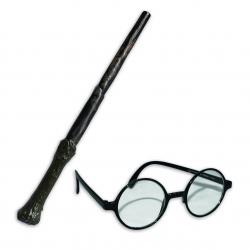 Rubies - Harry Potter Wand & Glasses Set (5374NS000) - Toys