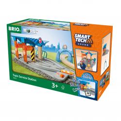 BRIO - Smart Tech Sound Train Service Station 33975