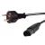 Xbox 360EURO Power Cable for Xbox 360 Slim (KETTLE LEAD) 