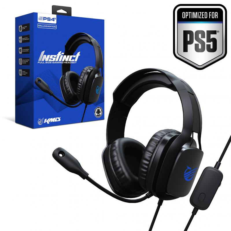 KMD Playstation 4-5 Instinct Gaming Headset - Deluxe Edition