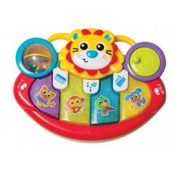Playgro - Jerrys Class - Lion Activity Kick Toy Piano 1-6385508