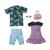 Barbie - Ken and Barbie Fashion 2-Pack - Style F