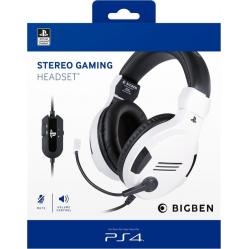Playstation 4 HW Bigben Stereo Gaming Headset v3 (White)