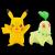 Pokemon - Battle Figure Pack - Chikorita and Pikachu (PKW0139)
