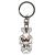 RABBIDS - IN THE THRONE METAL KEYCHAIN (ABYKEY091)