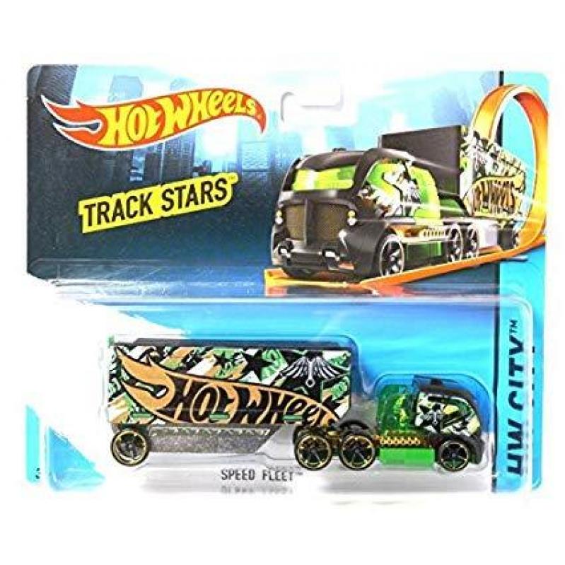 Hot Wheels Track Stars - Trailers - Speed Fleet (BFM74)