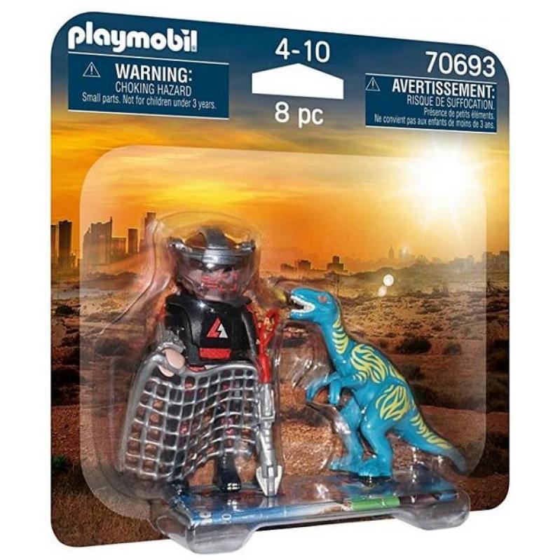 Playmobil® Velociraptor With Dino Catcher (2 Pack) (70693)