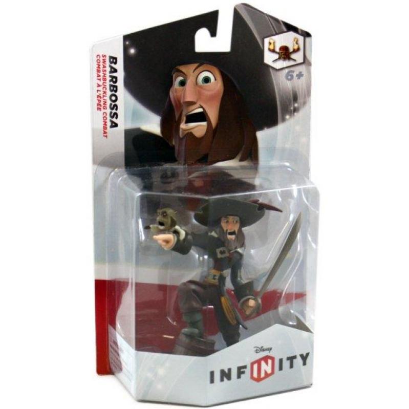 Disney Infinity Character -  Barbossa - Video Game Toy (CRD) 48055