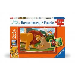 Ravensburger - Puzzle The Lion King 2x24p - Toys