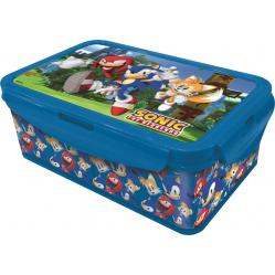 Stor - Lunch Box w-Removable Compartments - Sonic 088808737-40545 - Toys